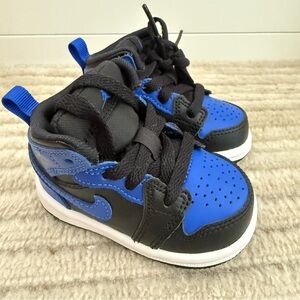 Jordan Baby Boy Sneakers - Royal Blue/Black - 3C - New